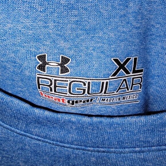 Under Armour Heat Gear Run regular fit t-shirt top size XL - Picture 4 of 5